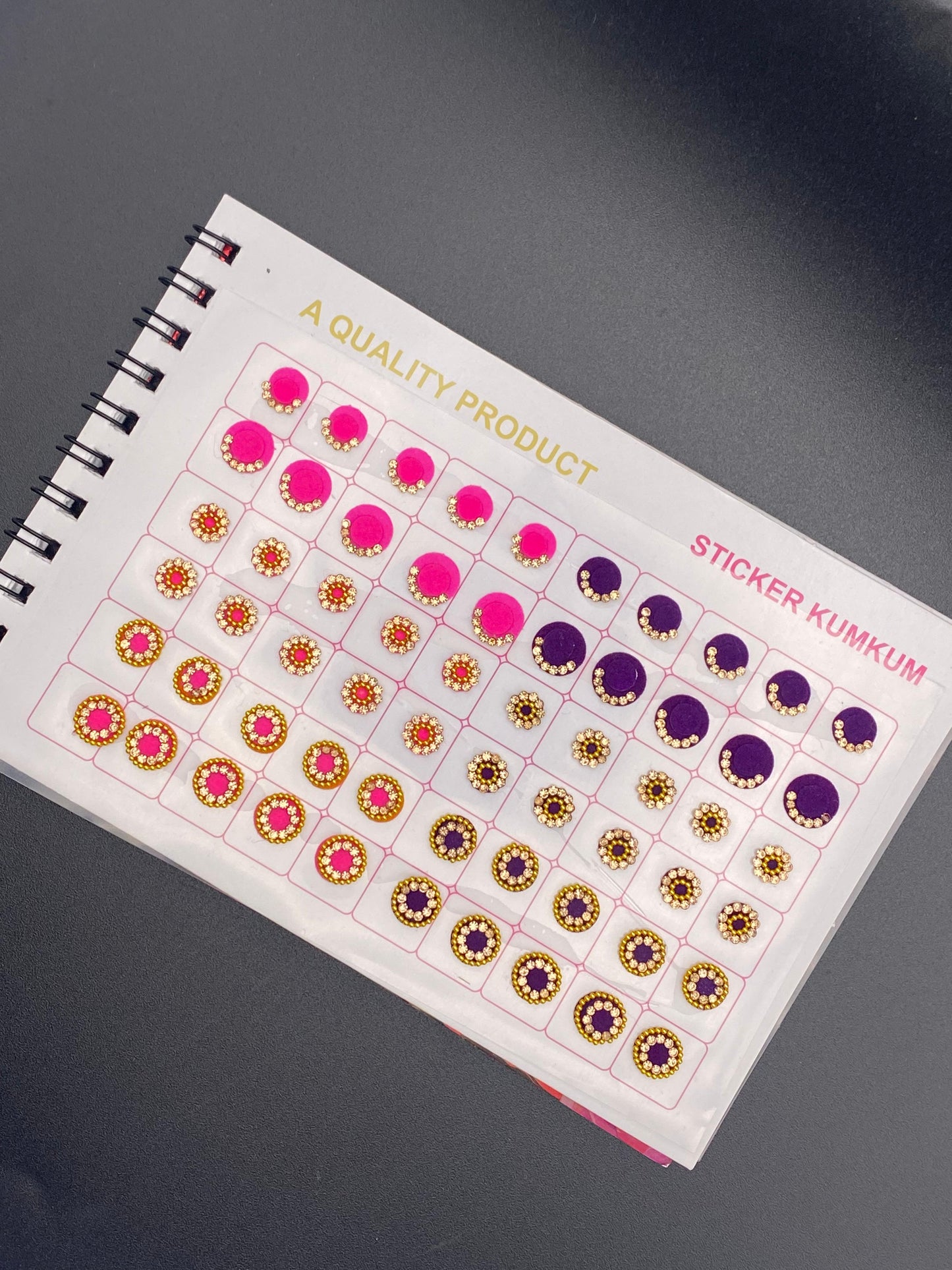 Bindi Book - Navya 10 colour LCT stone