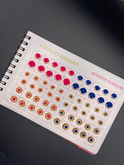 Bindi Book - Navya 10 colour LCT stone