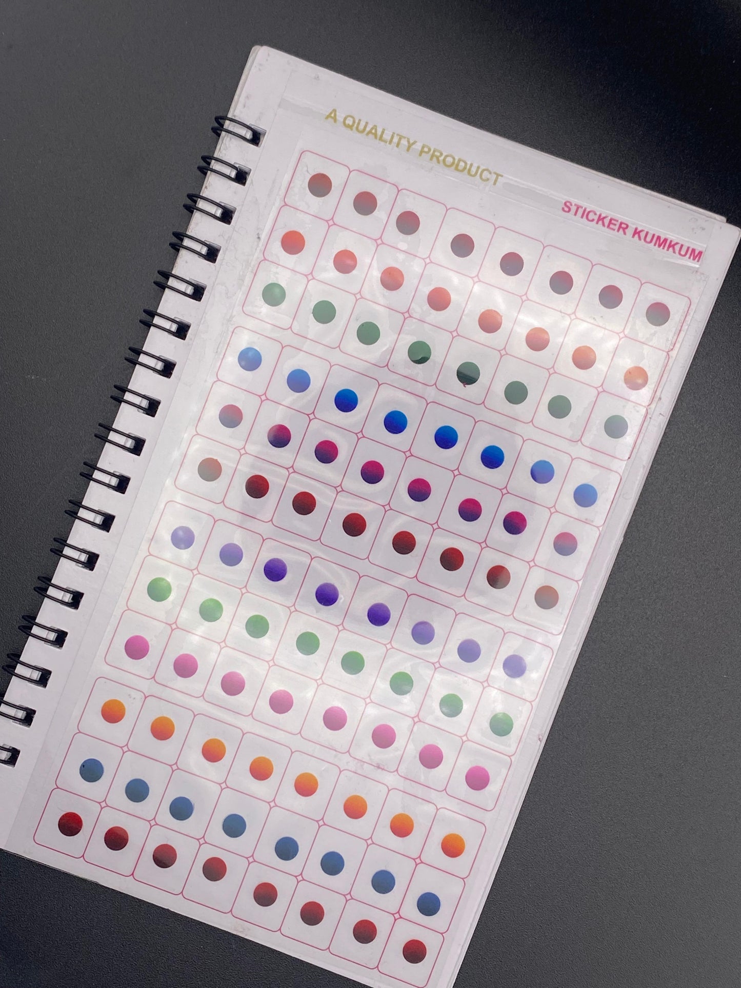 Navya Shaded Cotton Bindi Book Small