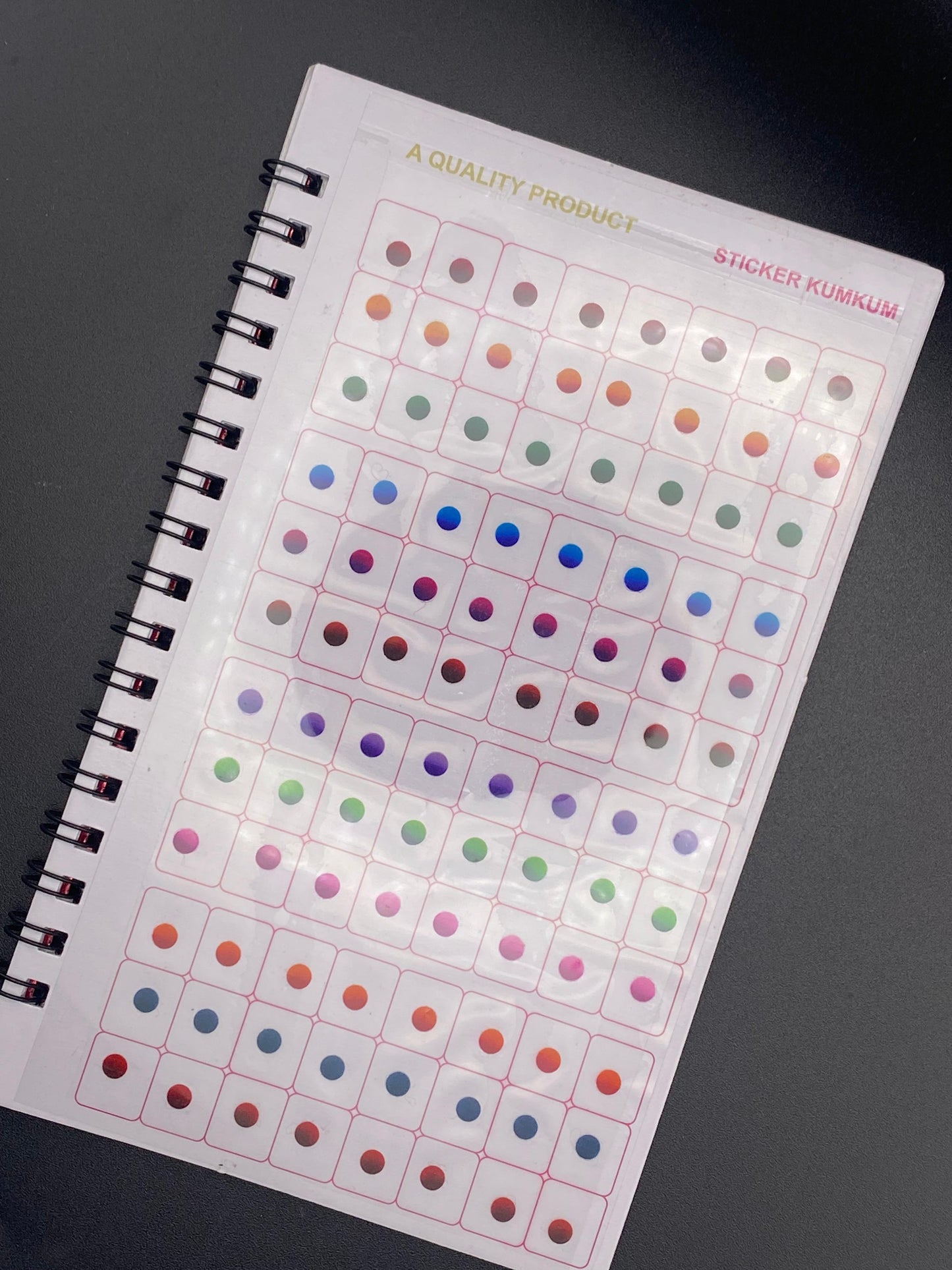 Navya Shaded Cotton Bindi Book Small