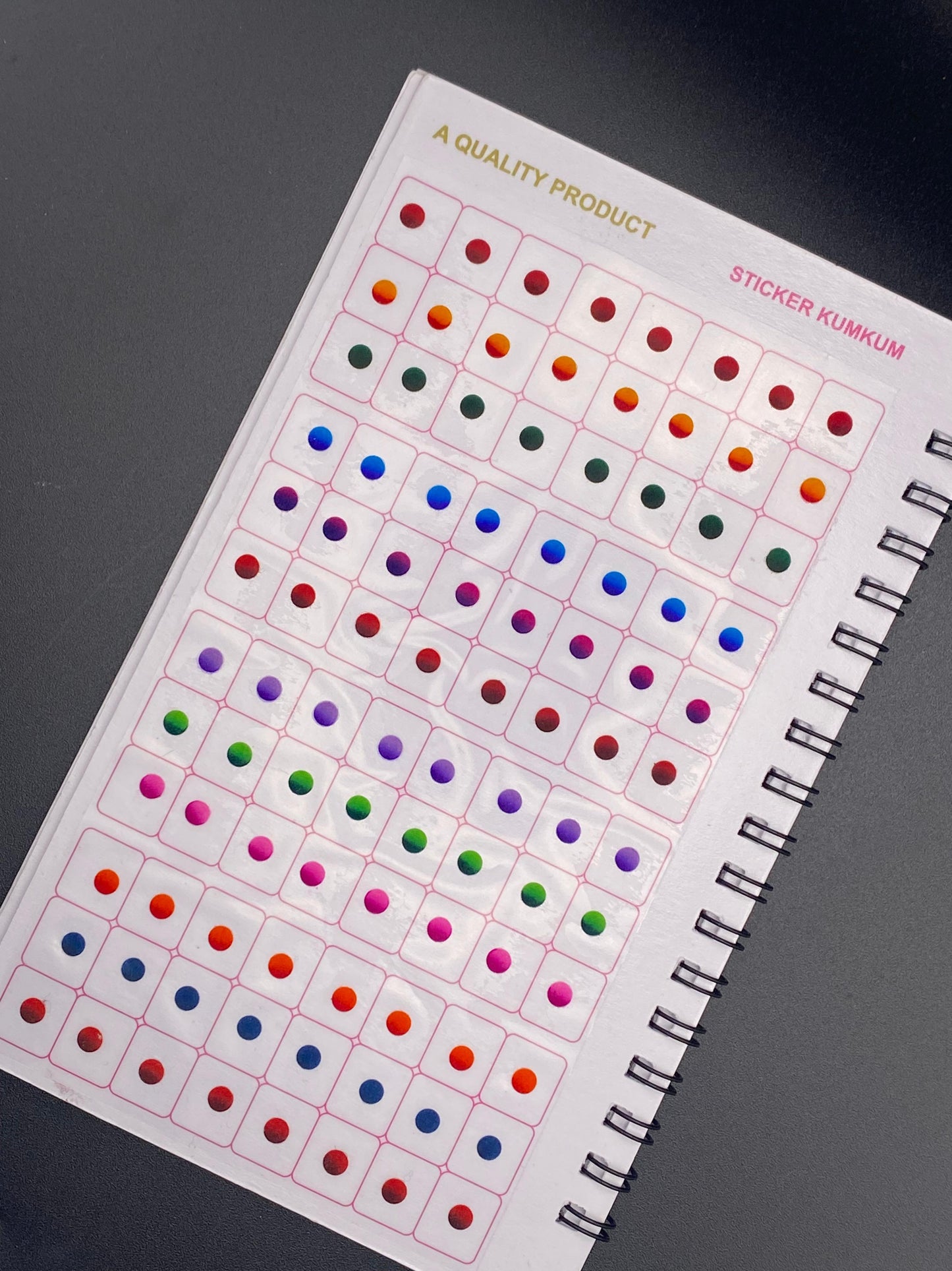 Navya Shaded Cotton Bindi Book Small