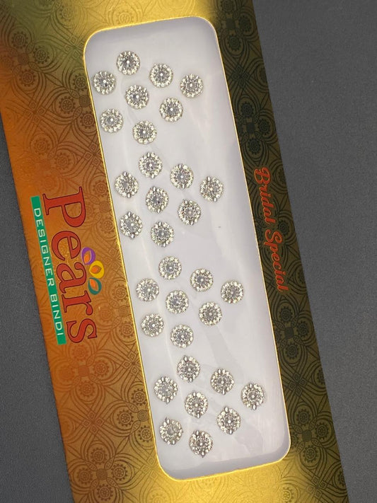 Silver Large Bindi Card - RC735