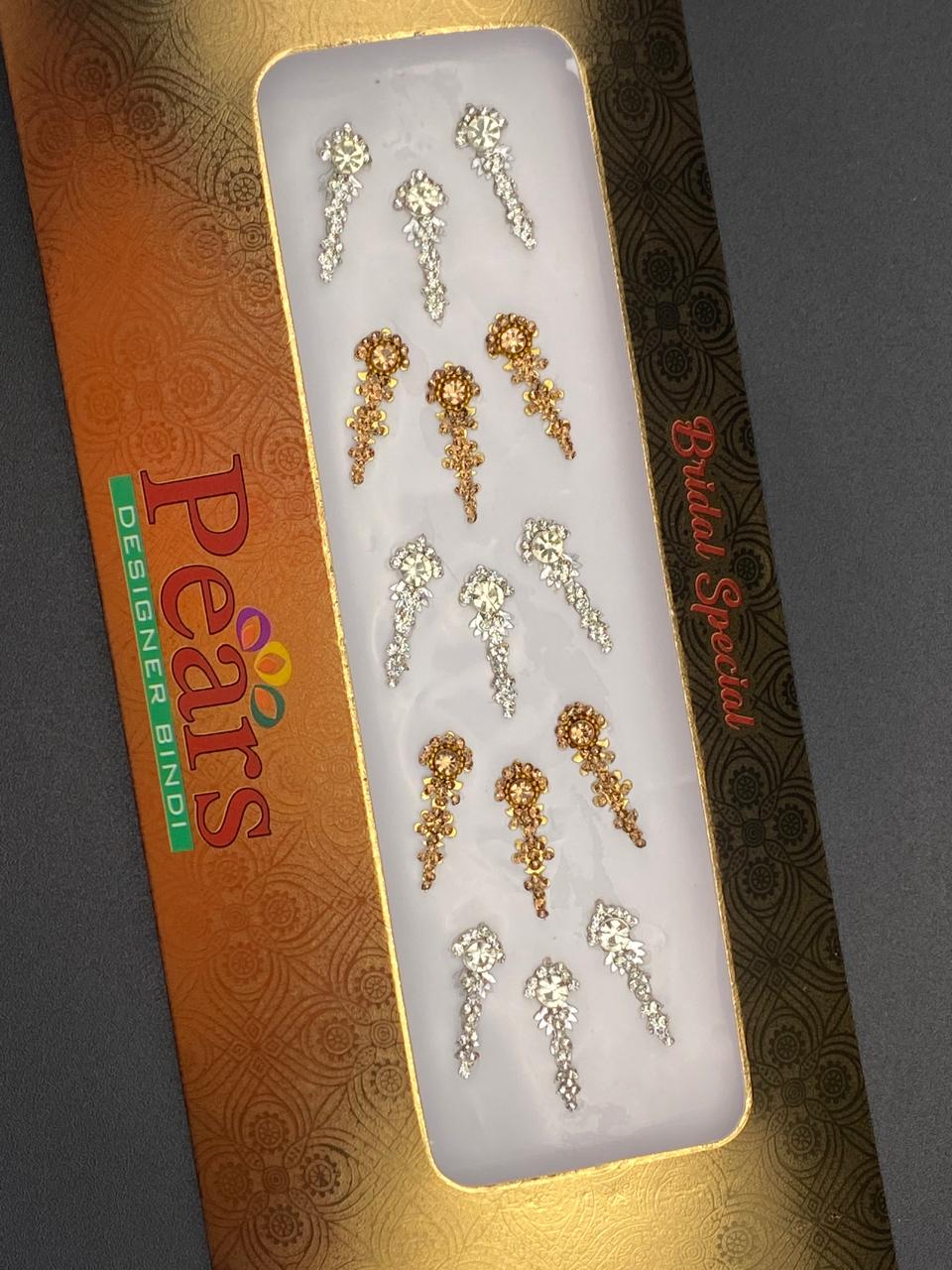 Gold & Silver Large Bindi Card - RC741