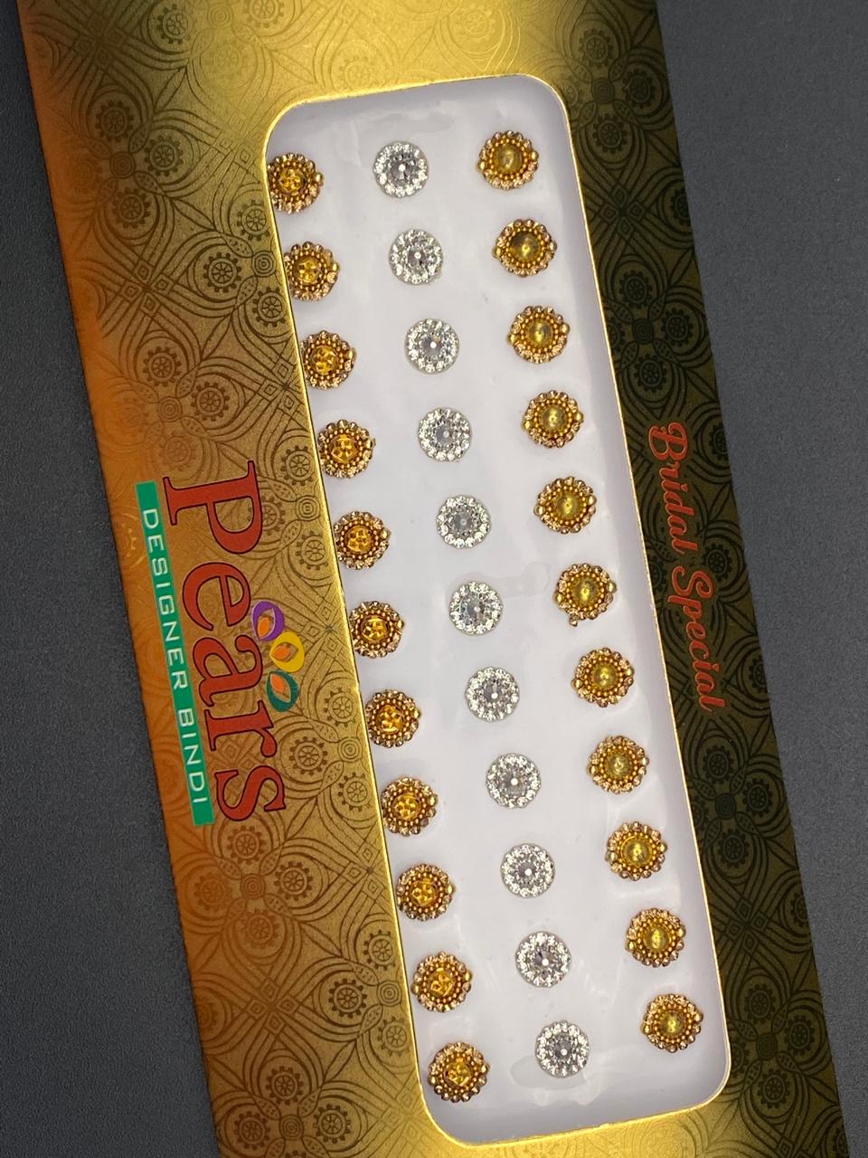 Gold & Silver Large Bindi Card - RC750