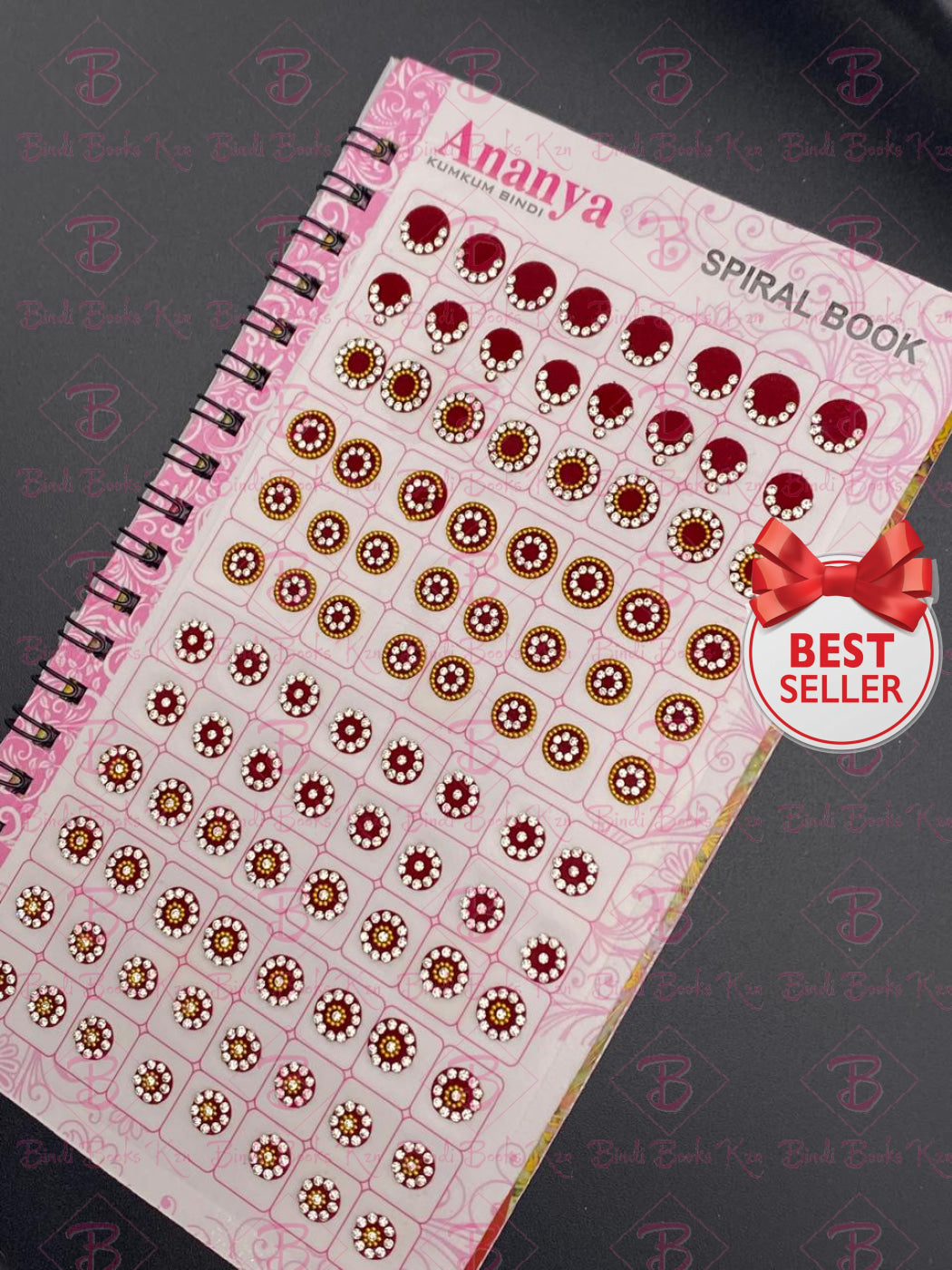 Ananya Fancy White Stone Bindi Book (960Dots)