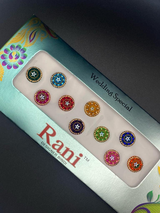 Rani Color Designer Bindi Card - Product Code: RC637