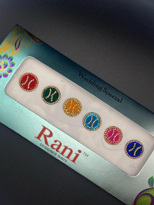 Rani Color Designer Bindi Card - Product Code: RC639