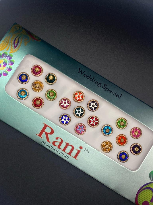 Rani Color Designer Bindi Card - Product Code: RC643