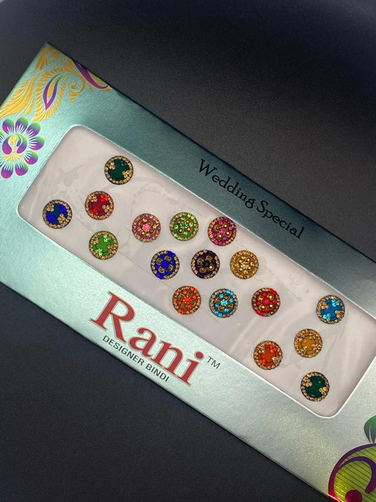 Rani Color Designer Bindi Card - Product Code: RC650