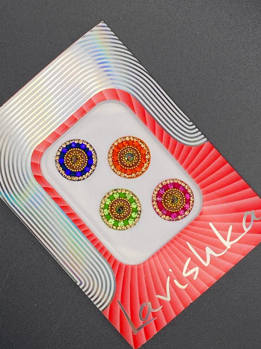 Fancy Bindi Multicolor Card - LV22