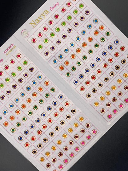 Navya Suhag Collection Bindi Booklet - 192 Bindis