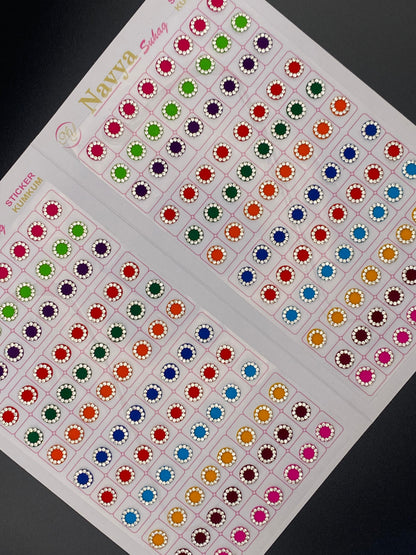 Navya Suhag Collection Bindi Booklet - 192 Bindis