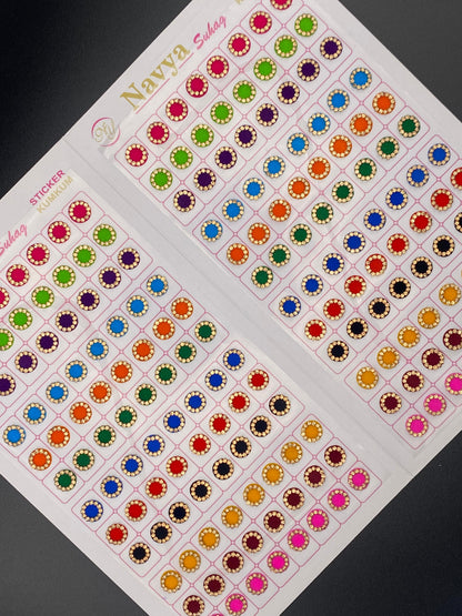 Navya Suhag Collection Bindi Booklet - 192 Bindis