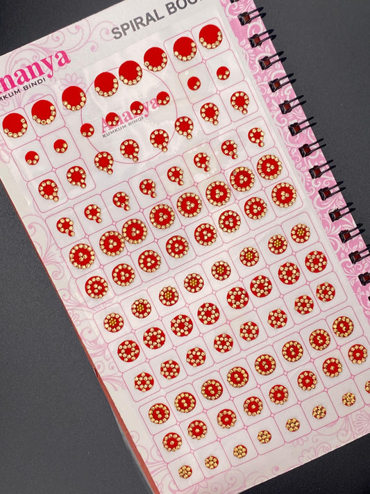 Ananya Fancy lct Stone  Bindi Book 1 (960Dots)