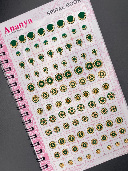 Ananya Fancy lct Stone  Bindi Book 1 (960Dots)