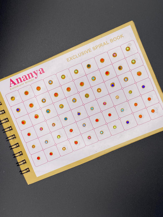 Ananya Fancy Bindi Book color Diamond Stone
