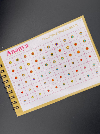 Ananya Fancy Bindi Book color Diamond Stone