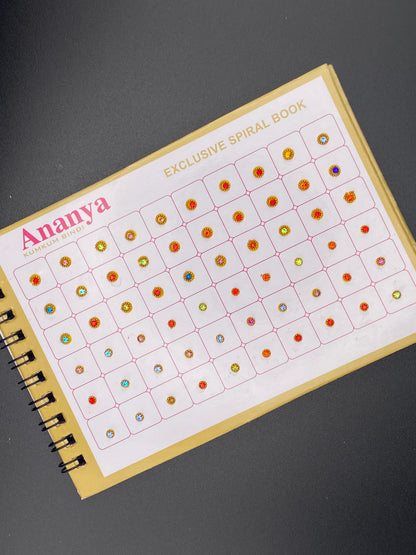 Ananya Fancy Bindi Book color Diamond Stone