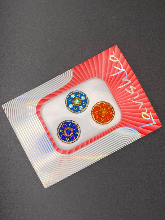 Fancy Multicolour Bindi Card - LV100