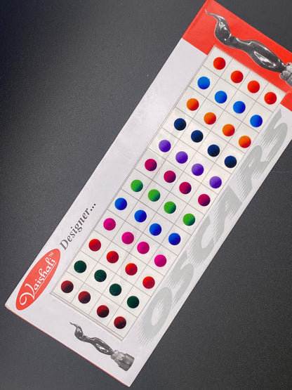 Vaishali Color Designer Shaded Bindi Card Collection