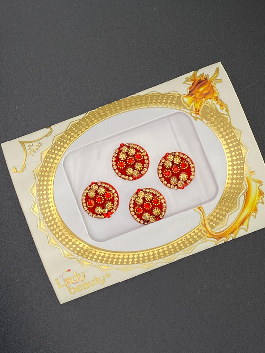 Bindi Card Deep Red- LBN359