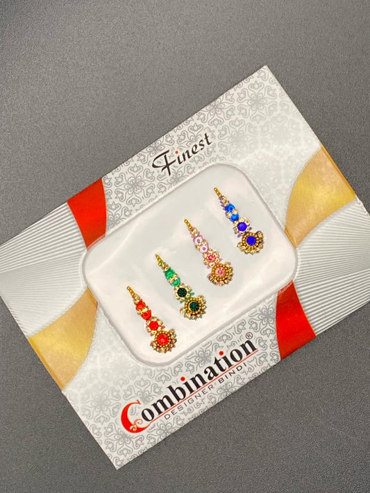 Fancy Color Bindi Card - CB22