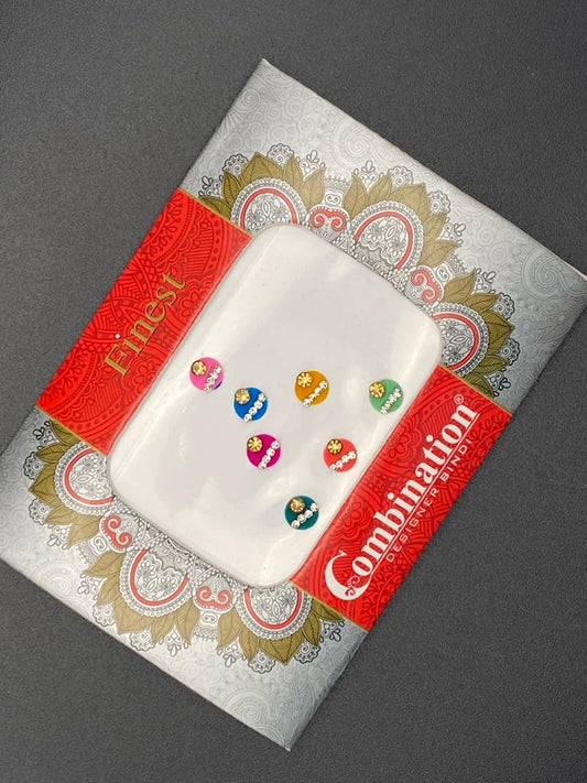 Fancy Color Bindi Card - CB27