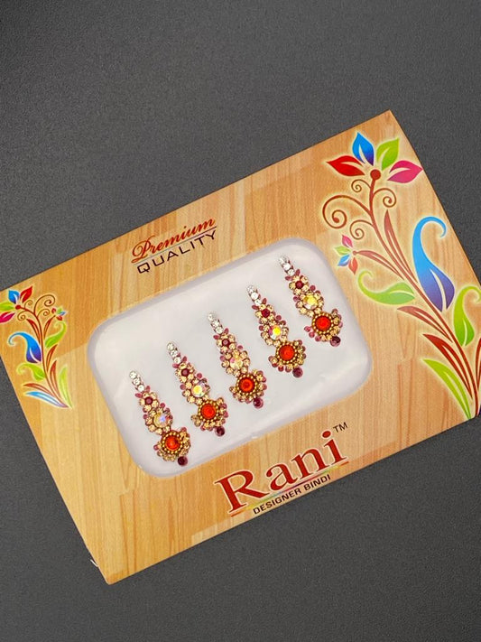 Small Rani Designer MRC Bindi Card- Product Code: RS31