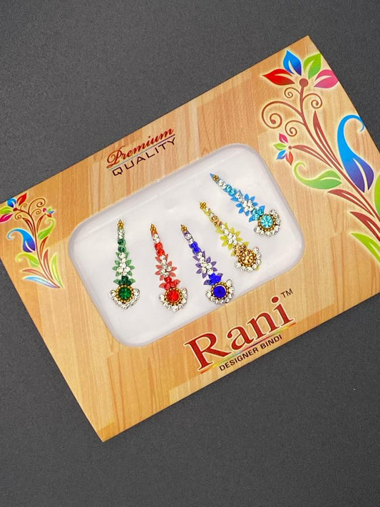 Small Rani Designer Color Bindi Card- Product Code: RS46