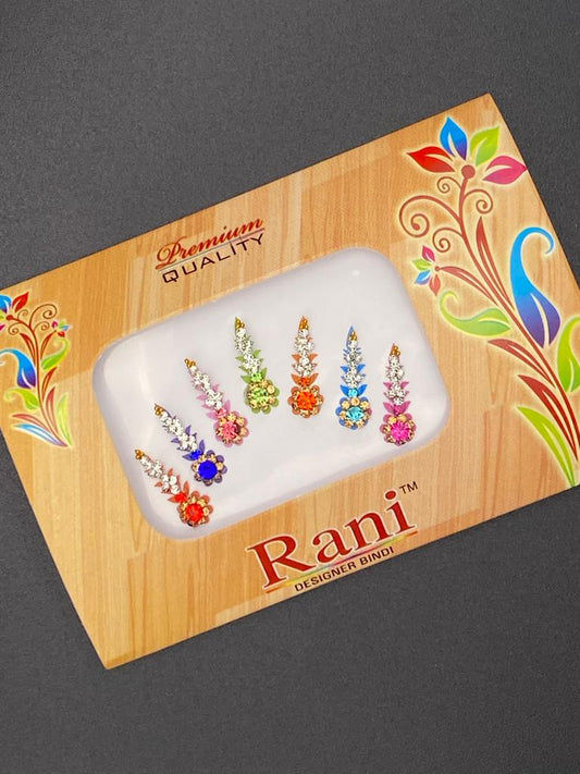 Small Rani Designer Color Bindi Card- Product Code: RS47