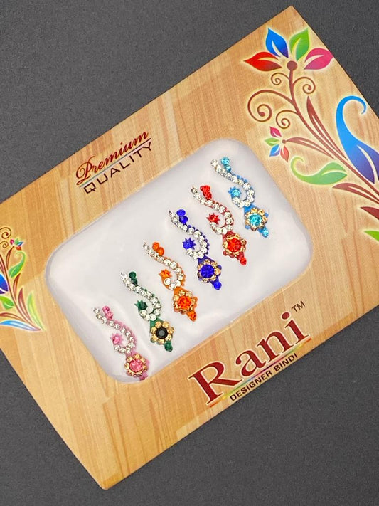 Small Rani Designer Color Bindi Card- Product Code: RS55