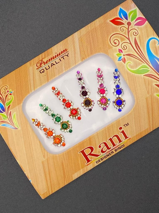 Small Rani Designer Color Bindi Card- Product Code: RS56