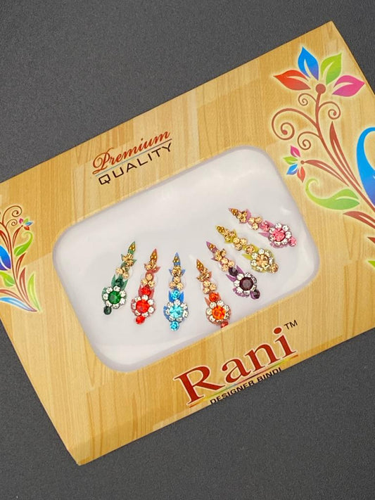 Small Rani Designer Color Bindi Card- Product Code: RS59