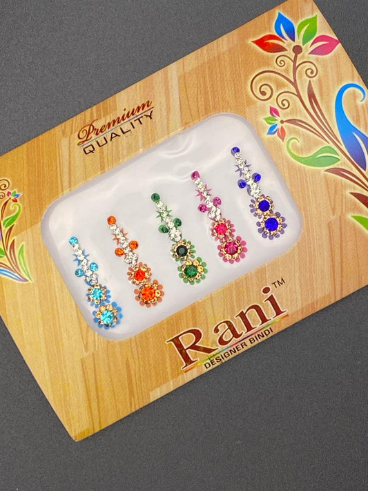 Small Rani Designer Color Bindi Card- Product Code: RS60