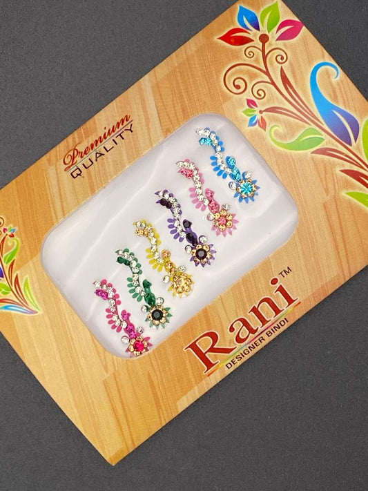 Small Rani Designer Color Bindi Card- Product Code: RS70