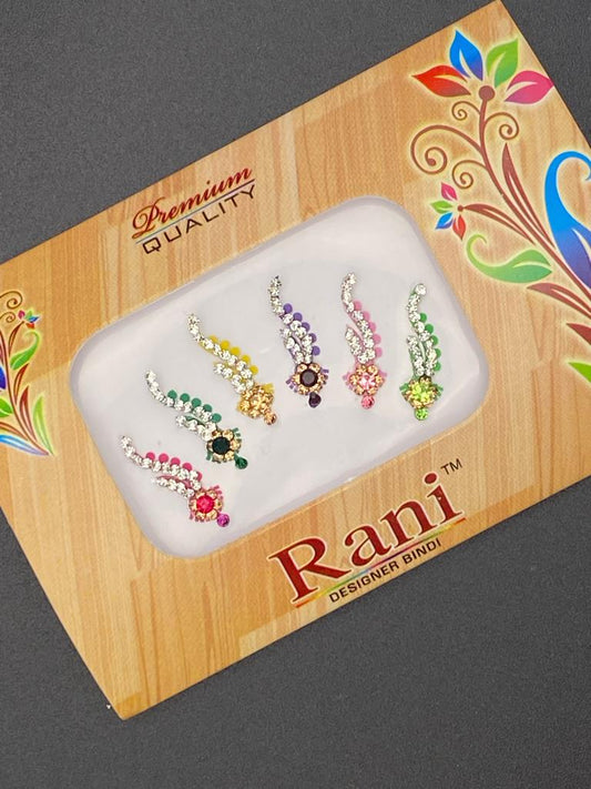 Small Rani Designer Color Bindi Card- Product Code: RS71