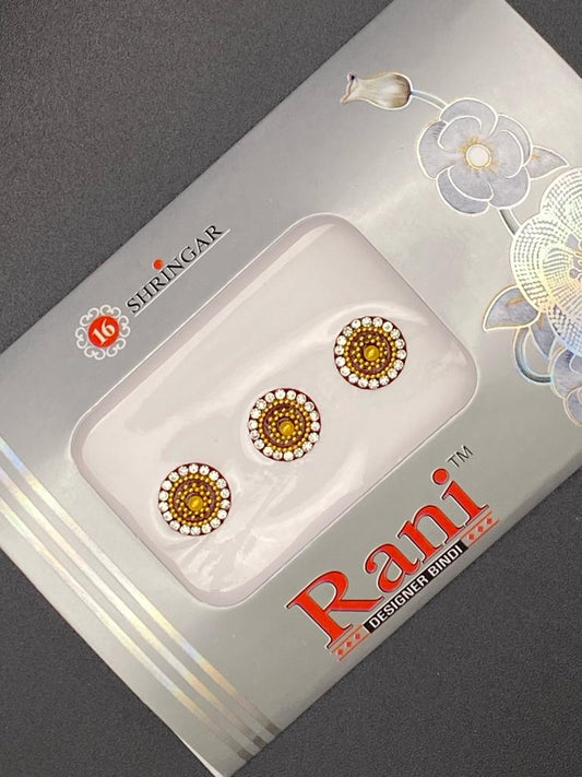 Small Rani Designer Color Bindi Card- Product Code: RS82