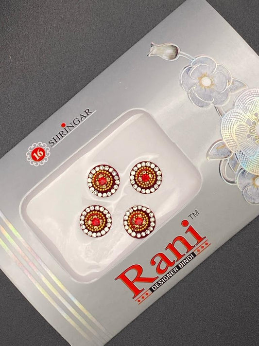 Small Rani Designer MRC Bindi Card- Product Code: RS90