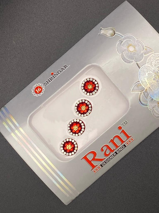 Small Rani Designer MRC Bindi Card- Product Code: RS94