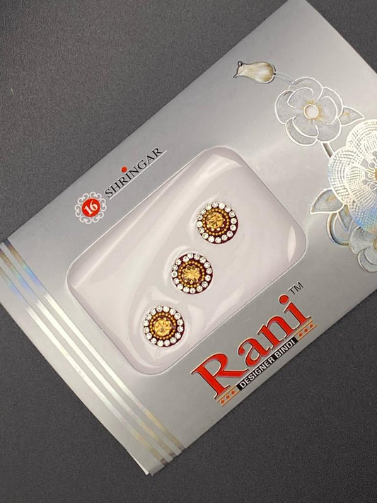Small Rani Designer MRC Bindi Card- Product Code: RS98