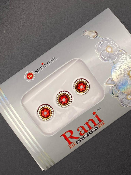 Small Rani Designer MRC Bindi Card- Product Code: RS99
