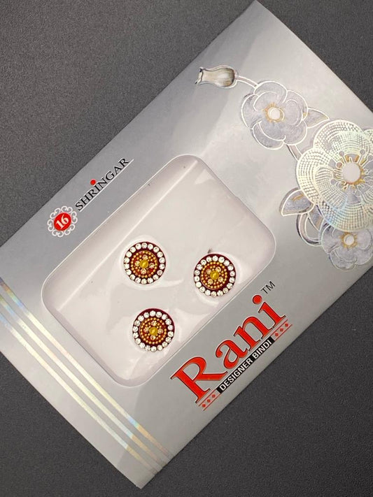 Small Rani Designer MRC Bindi Card- Product Code: RS103