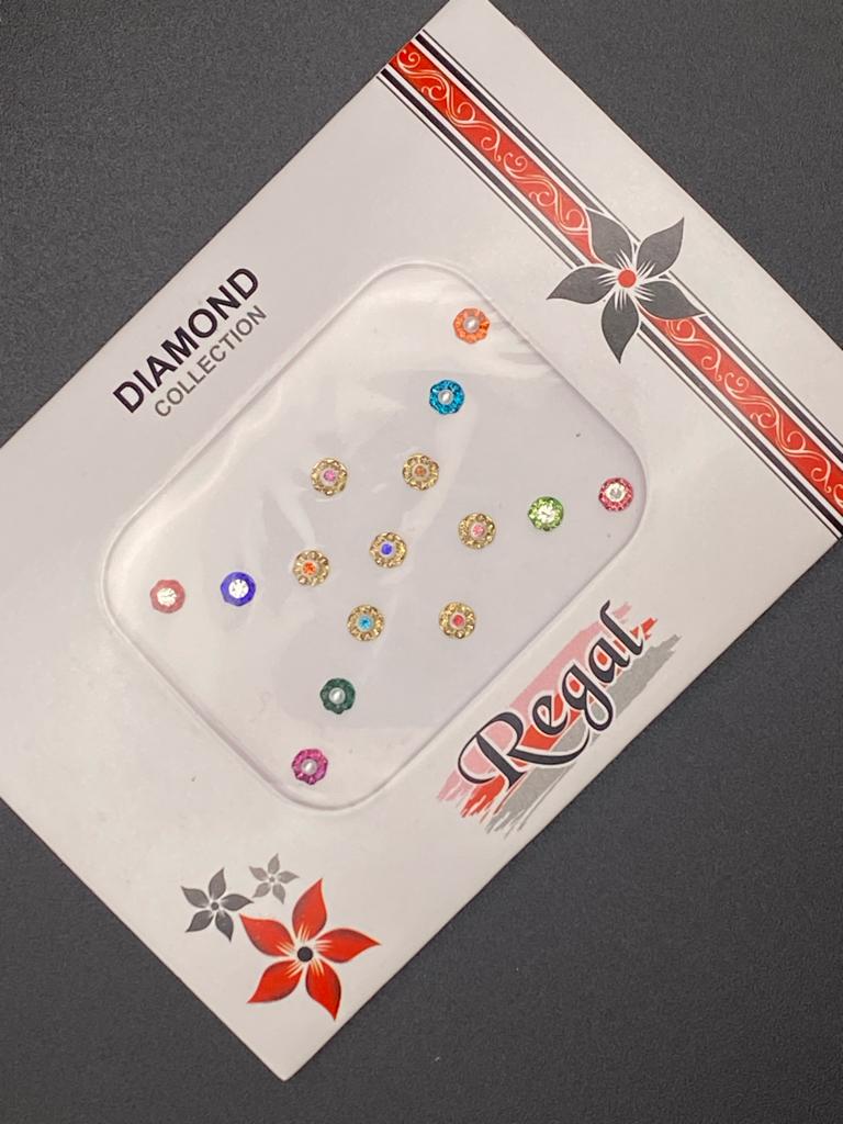 Regal Diamond Collection Color Bindi Card - RG15