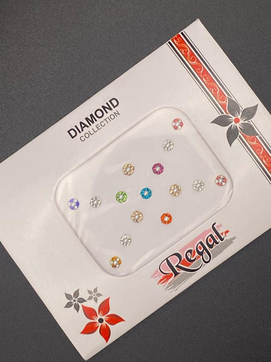 Regal Diamond Collection Color Bindi Card - RG18