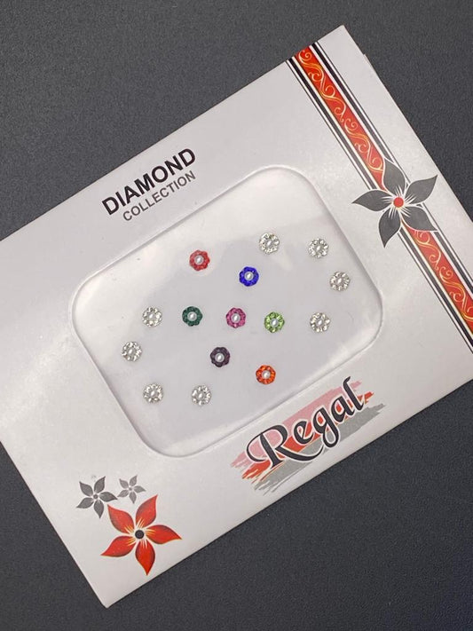 Regal Diamond Collection Color Bindi Card - RG23