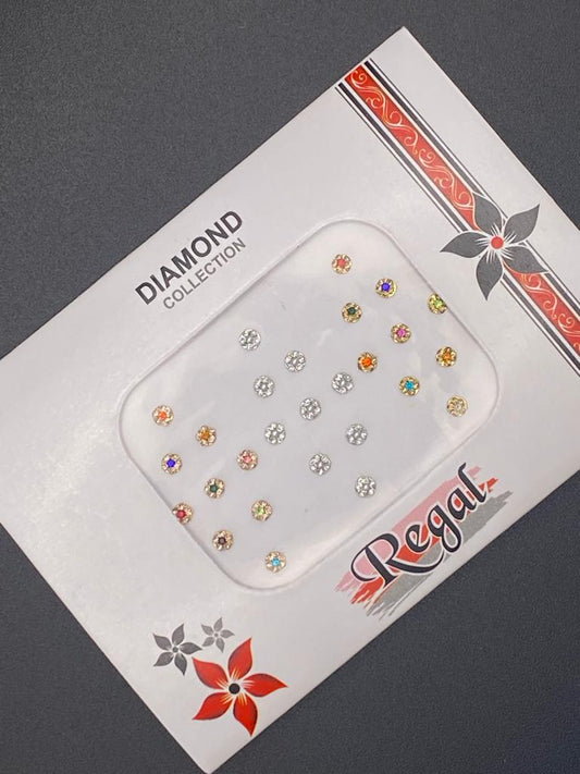 Regal Diamond Collection Color Bindi Card - RG26