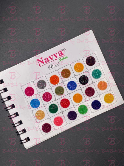 Navya Mini Plain Bindi Book - Size 3 (9Mm In Size)