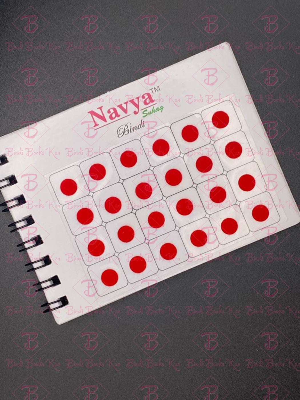 Navya Mini Plain Bindi Book - Size 5 (6Mm In Size)