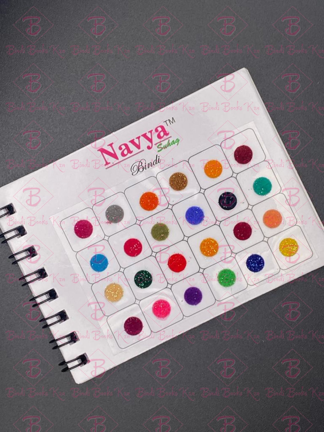 Navya Mini Plain Bindi Book - Size 5 (6Mm In Size)