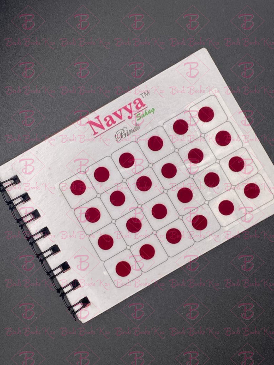 Navya Mini Plain Bindi Book - Size 5 (6Mm In Size)